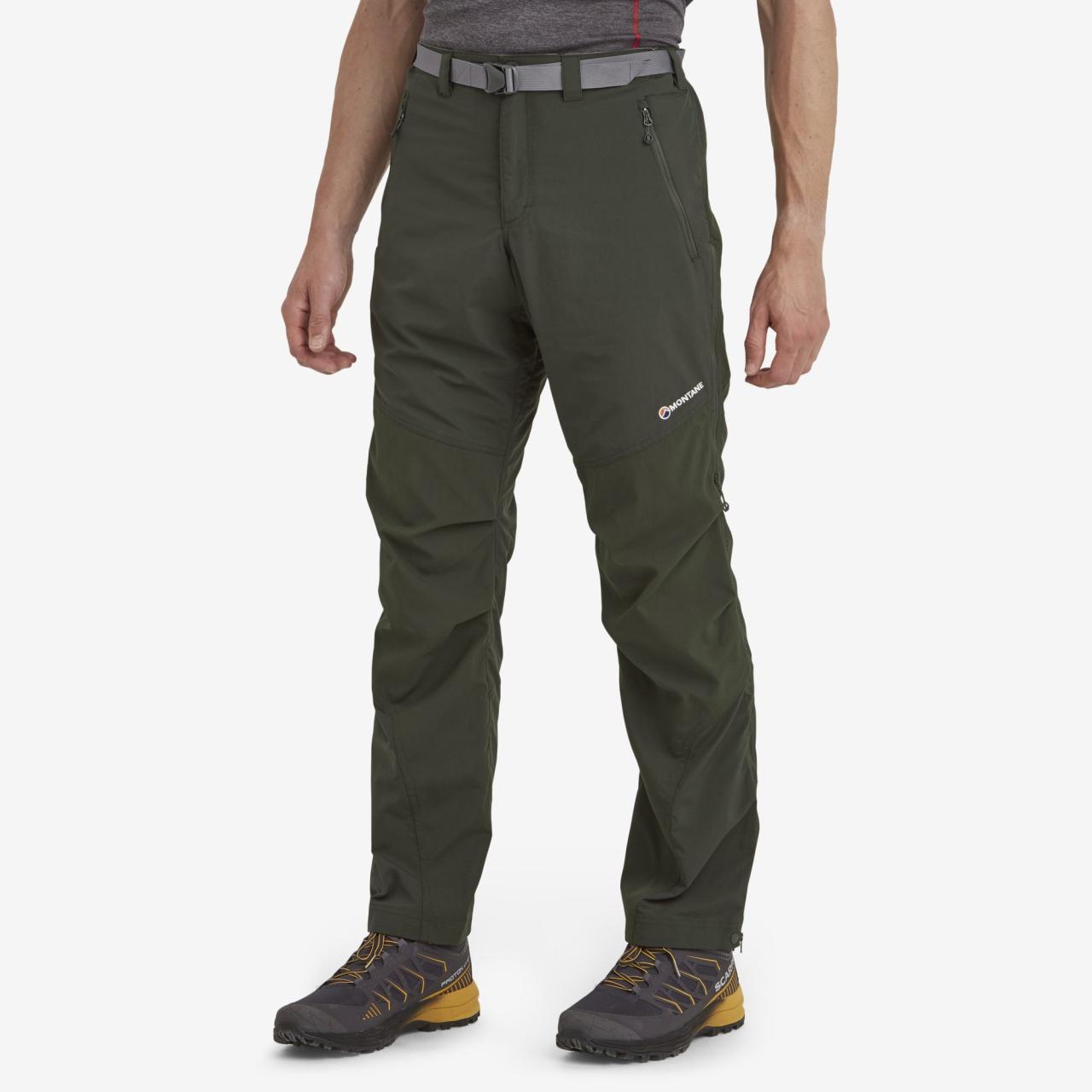 TERRA PANTS LONG LEG-OAK GREEN-32/M pánské kalhoty zelené
